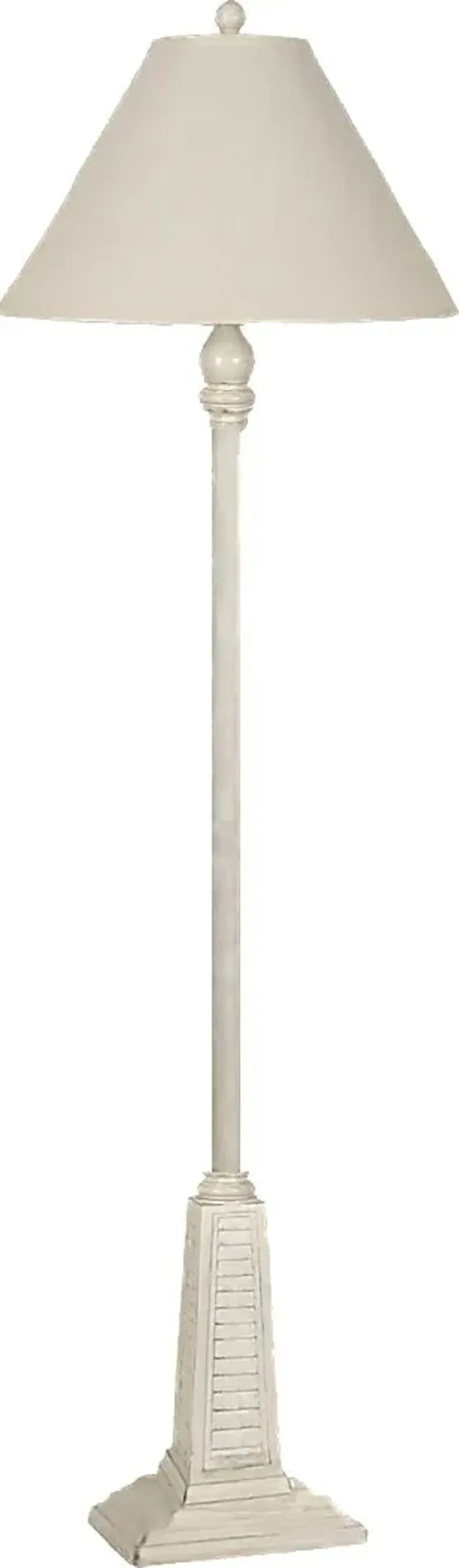 Anchor Lane White Floor Lamp