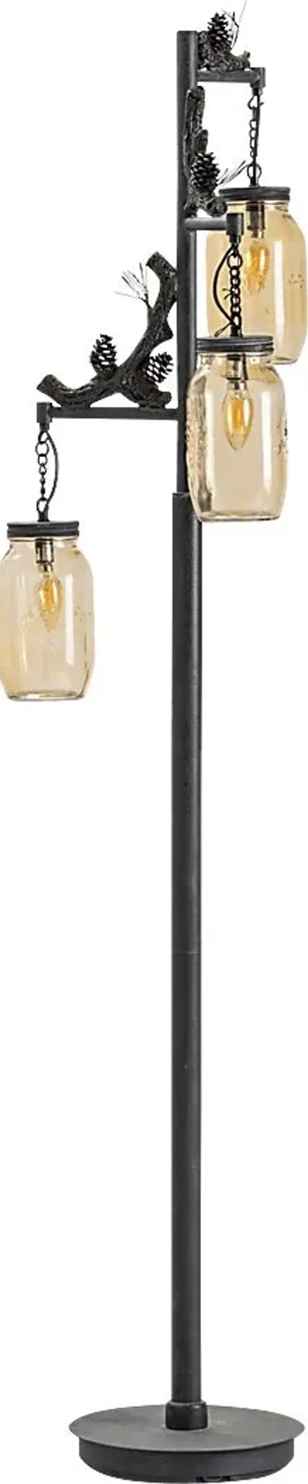 High Lane Rust Floor Lamp