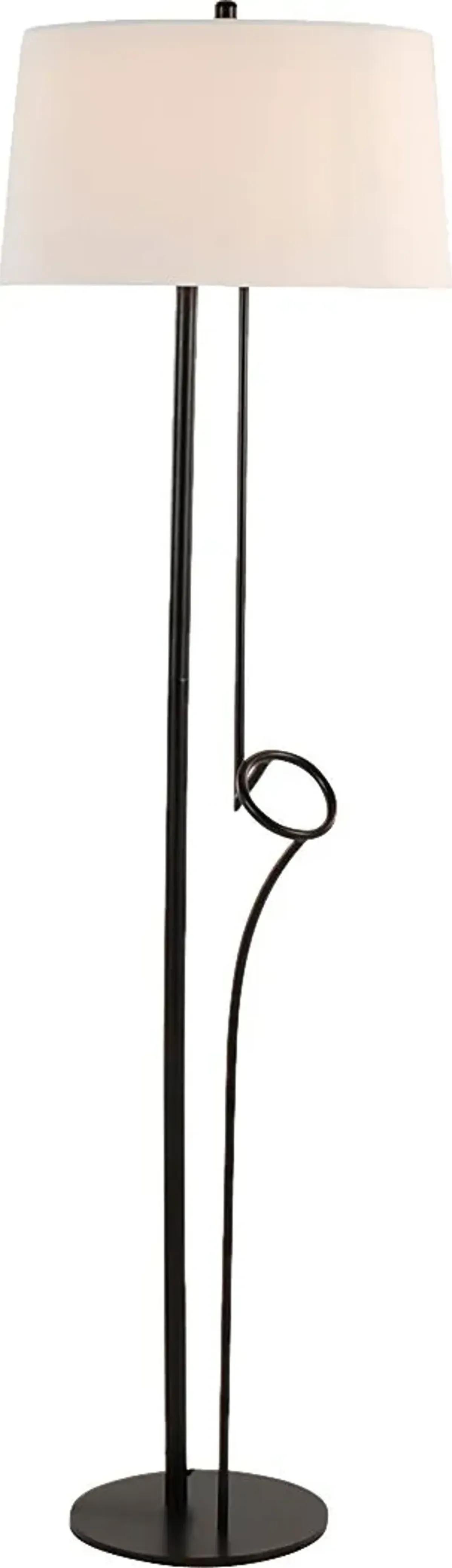 Andusia Black Floor Lamp