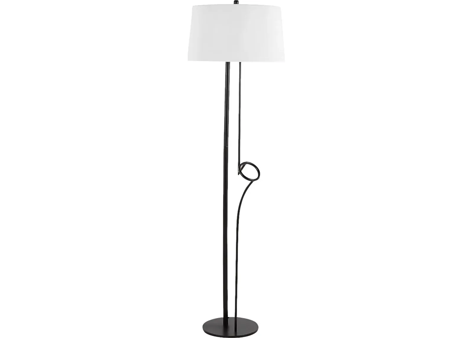 Andusia Black Floor Lamp