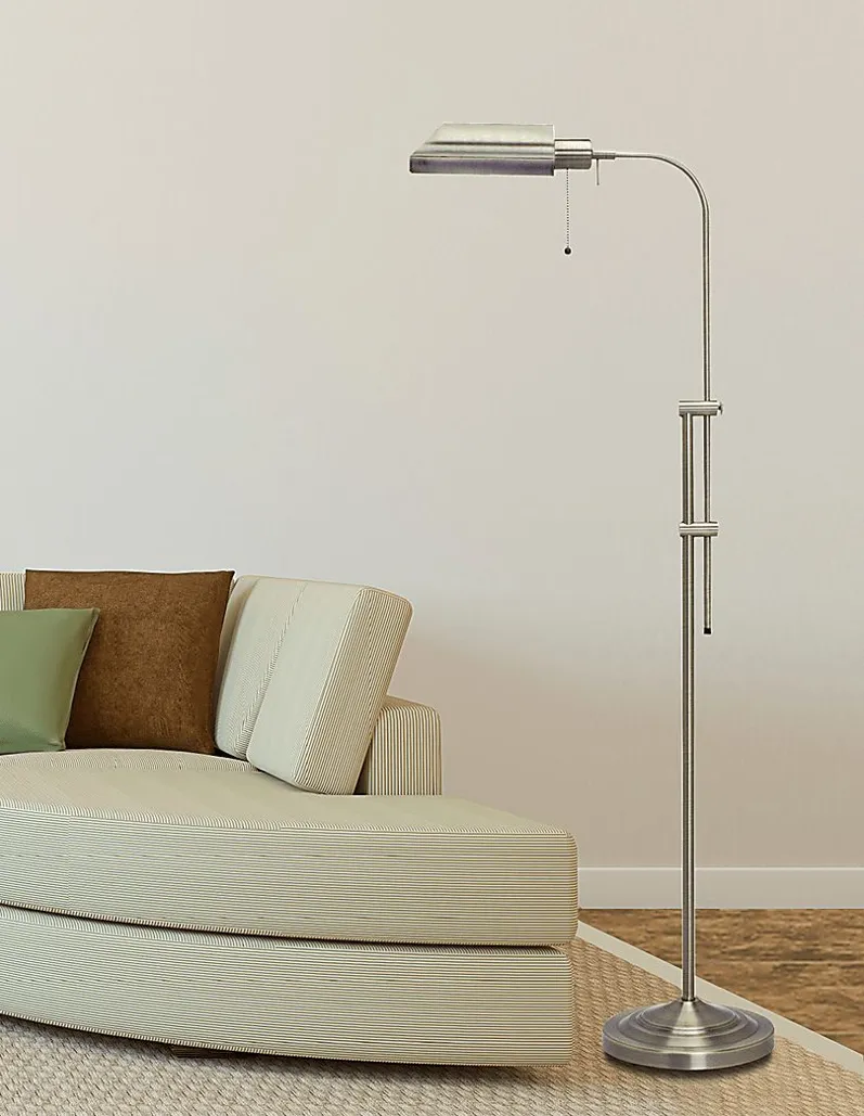 Petway Silver Floor Lamp