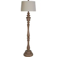 Hanson Heights Brown Floor Lamp