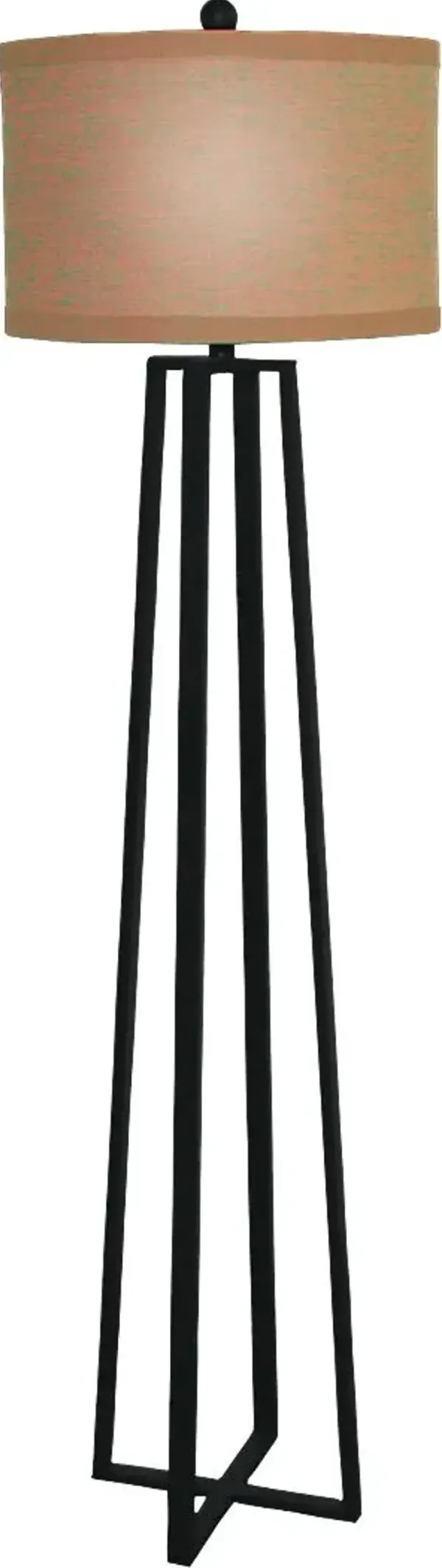 Norway Black Floor Lamp