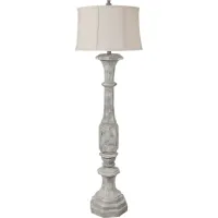 Rosefield Gray Floor Lamp