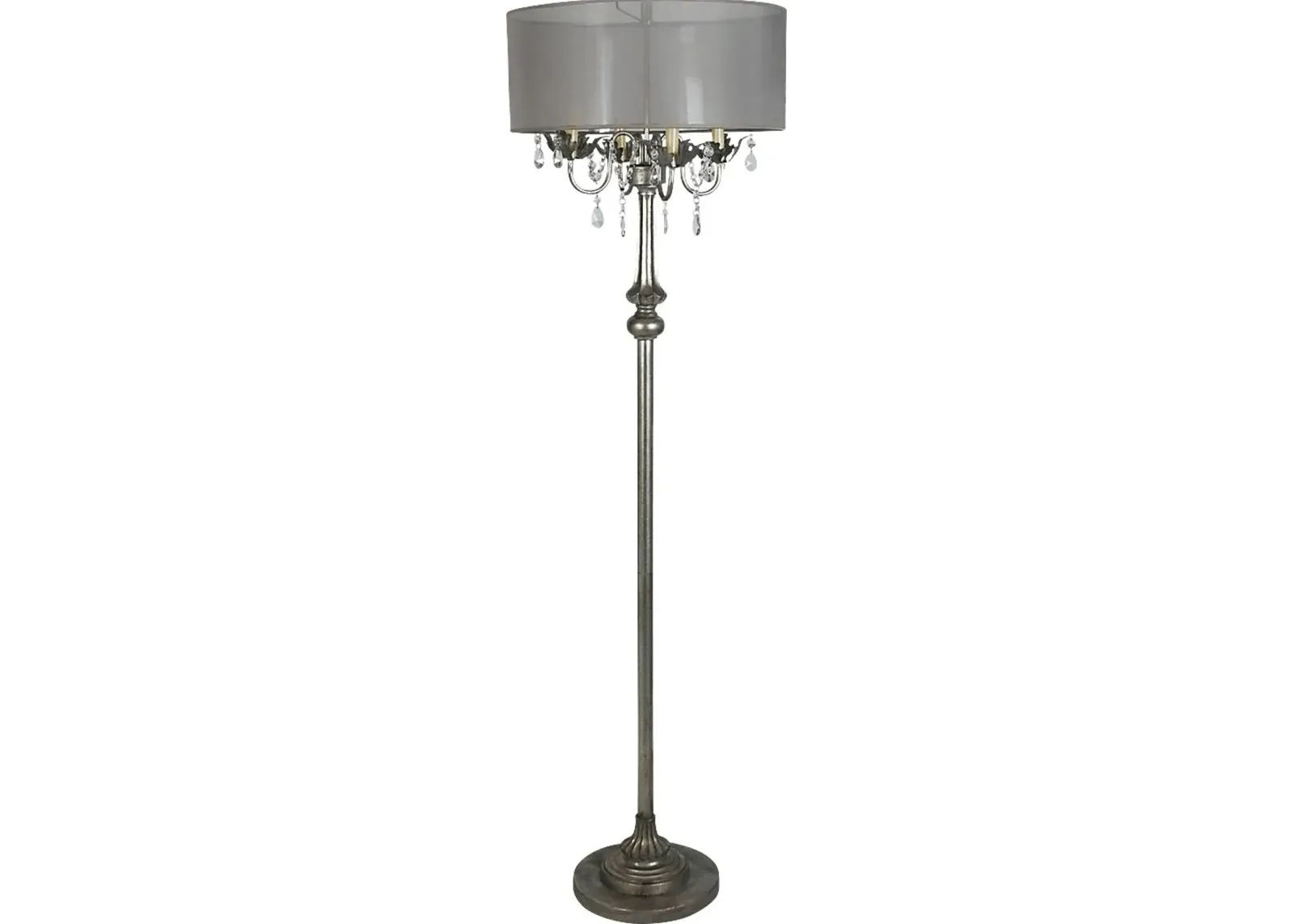 Parson Bloom Silver Floor Lamp