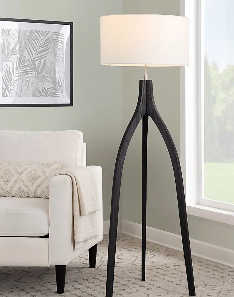 Dorino Black Floor Lamp