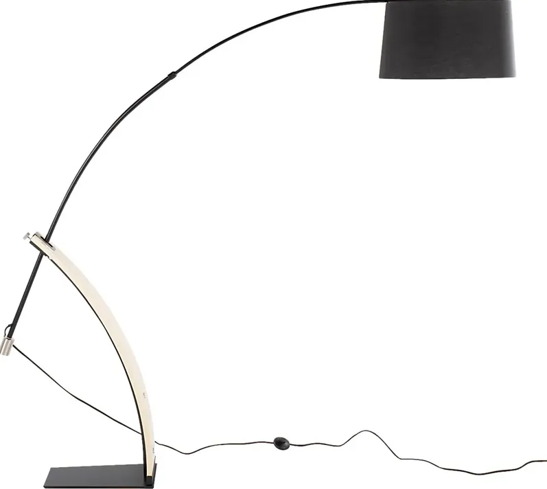 Restgate Black Floor Lamp