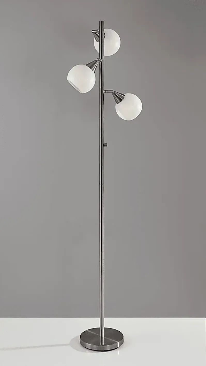 Bobali Gray Floor Lamp