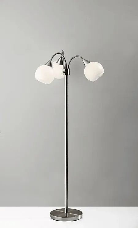 Blakeslee Gray Floor Lamp