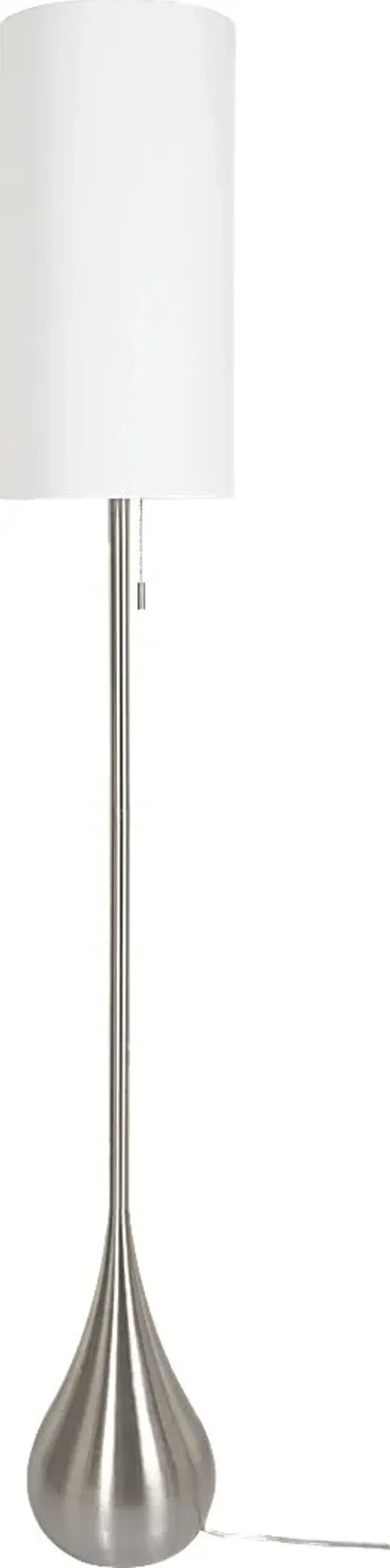 Sanda Silver Floor Lamp