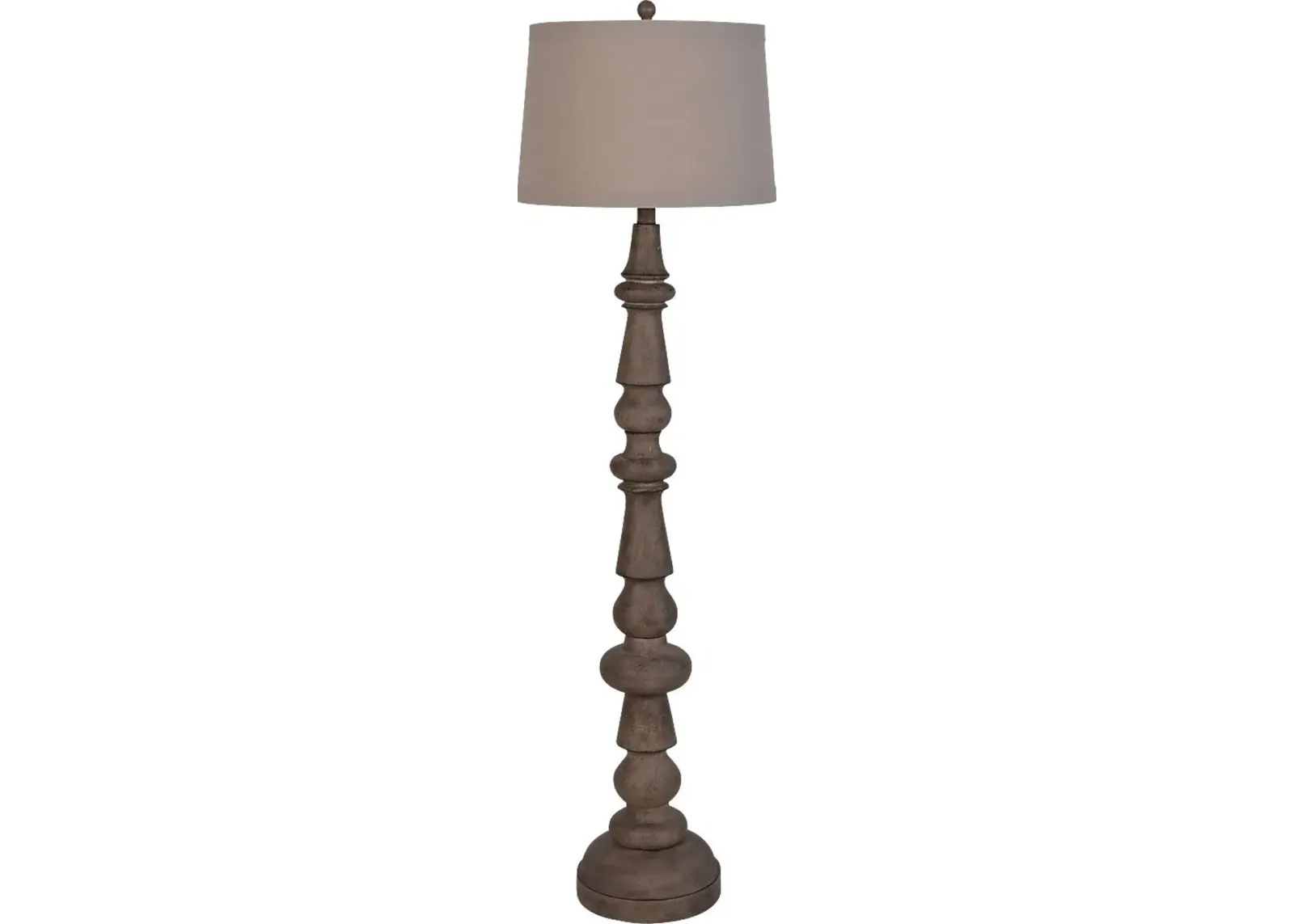 Allston Drive Brown Floor Lamp