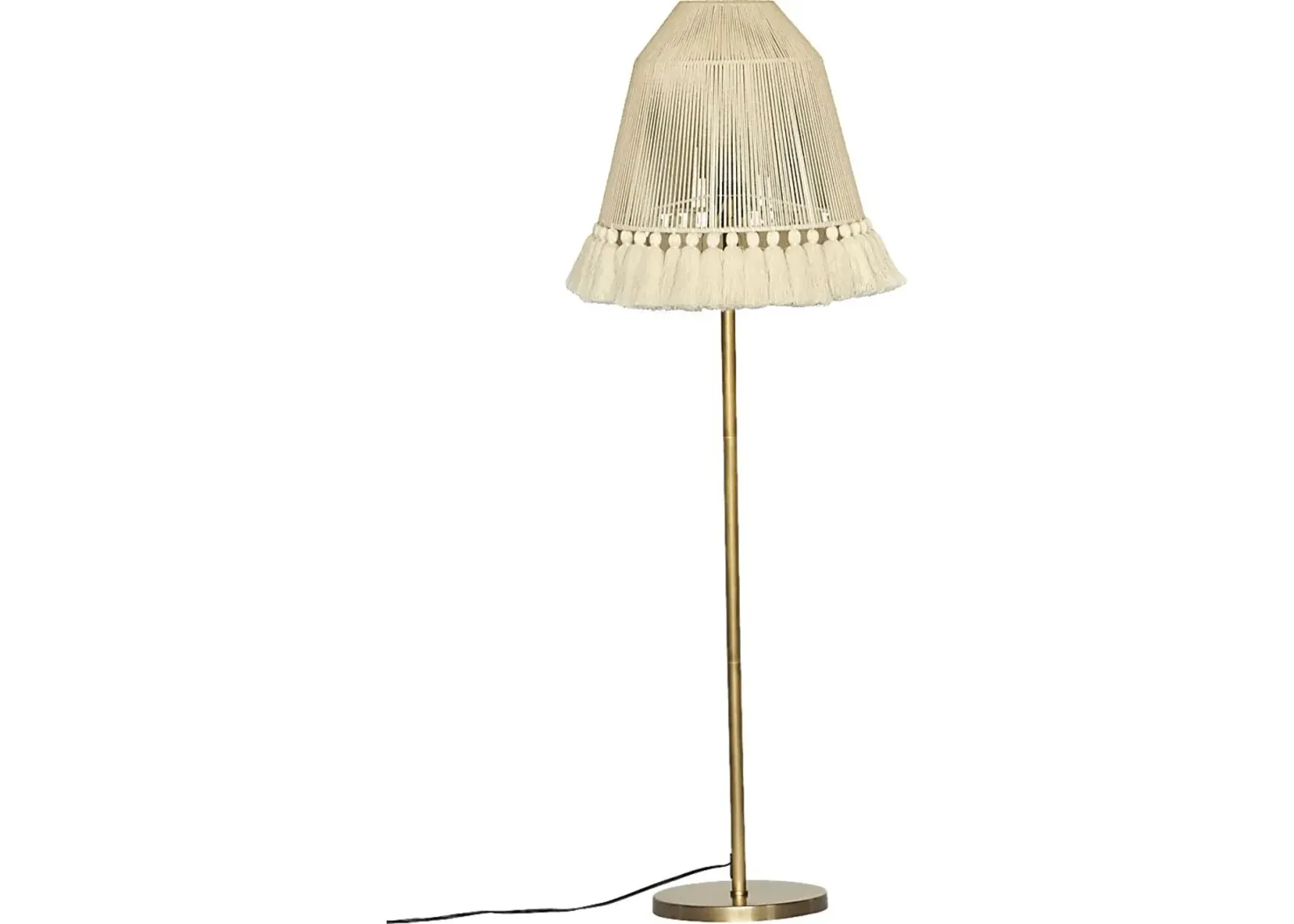 Cartnal Creek Gold Floor Lamp