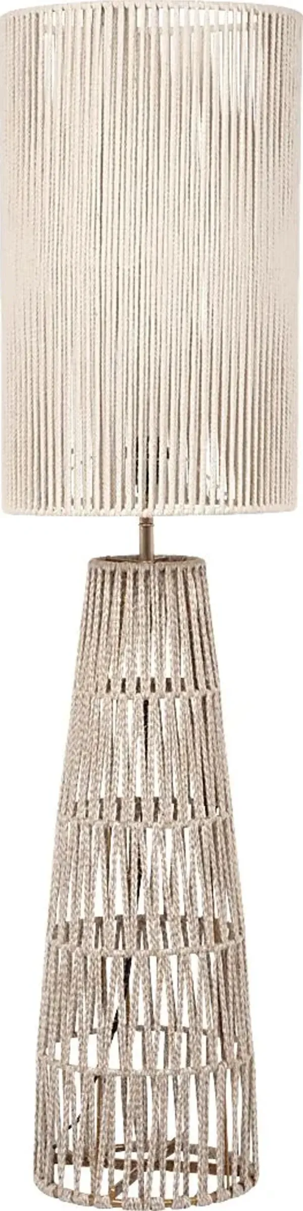 Emeralda Bay Natural Floor Lamp