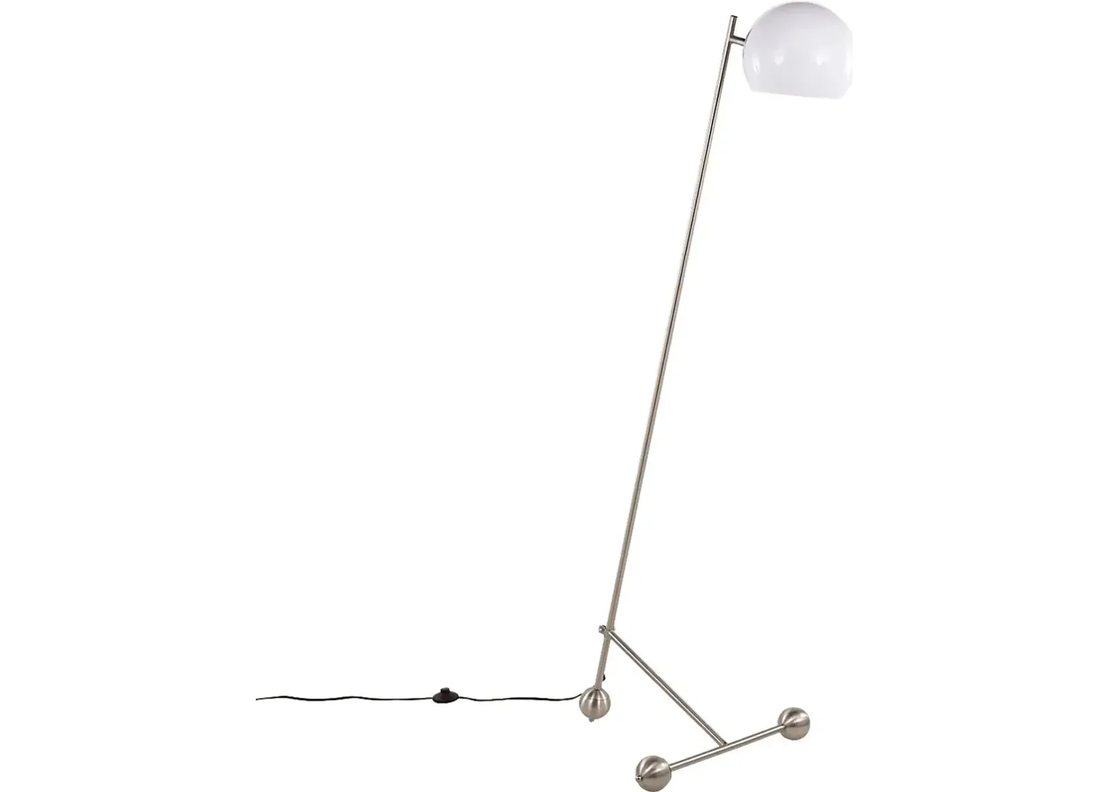 Fencourt Post Nickel Floor Lamp