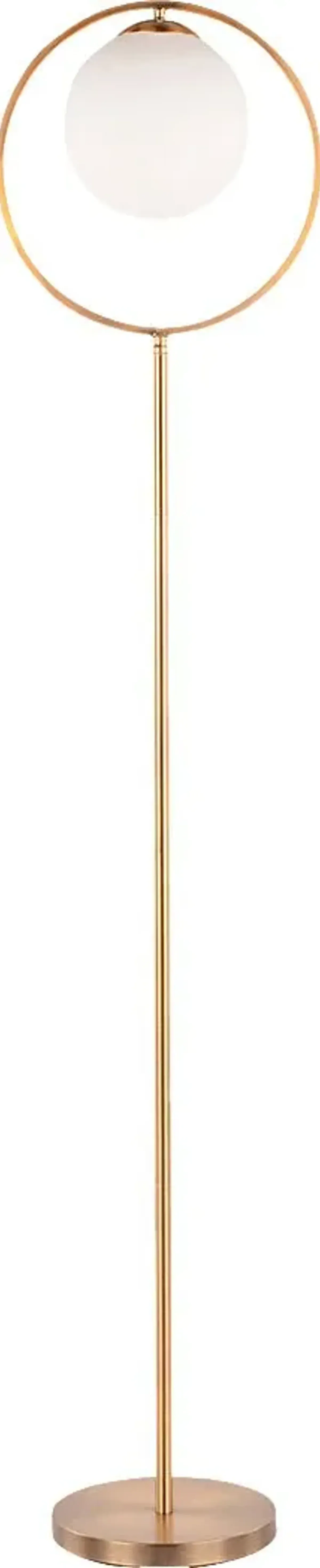 Martha View Gold Floor Lamp