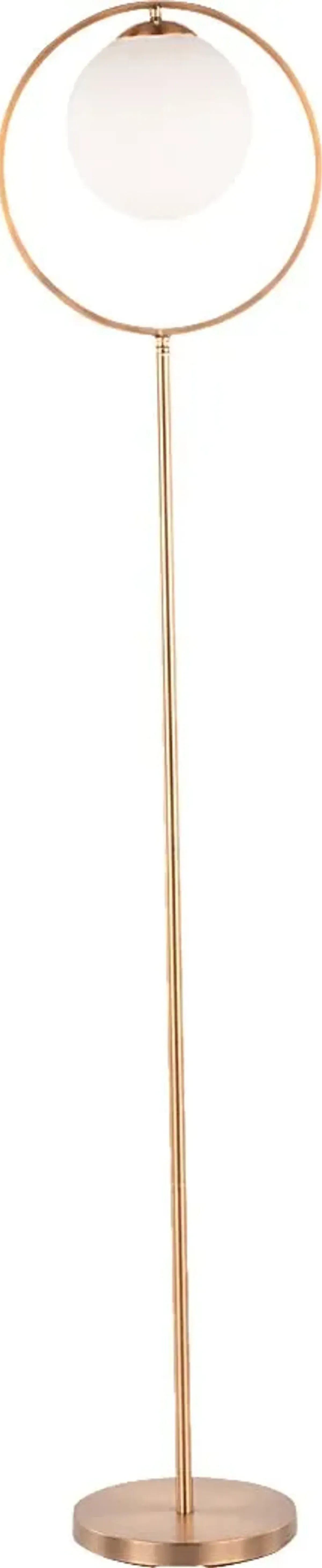 Martha View Gold Floor Lamp