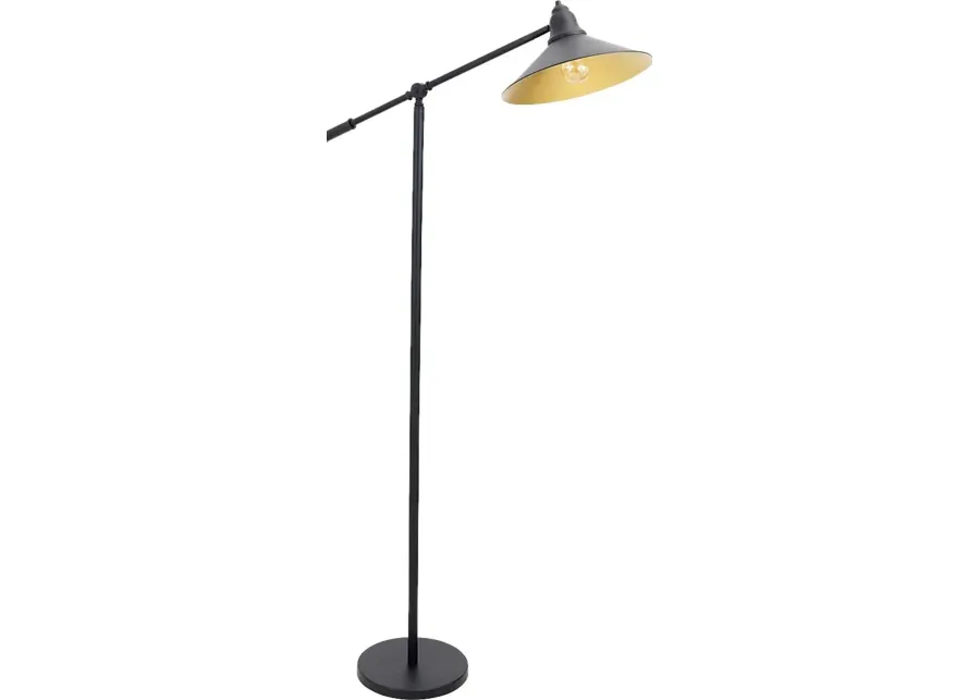 Pages Boulevard Black Floor Lamp