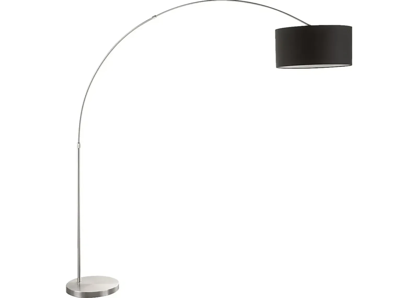 Sanger Cave Black Floor Lamp