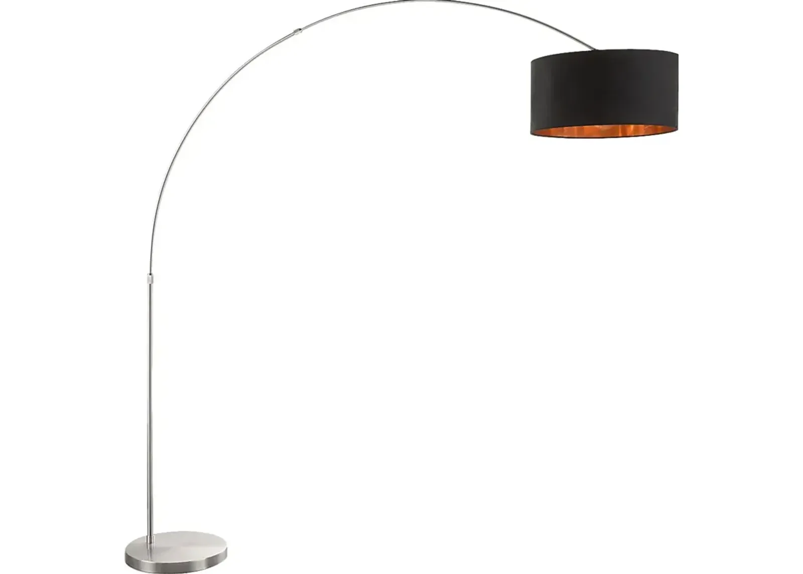 Sanger Court Black Floor Lamp