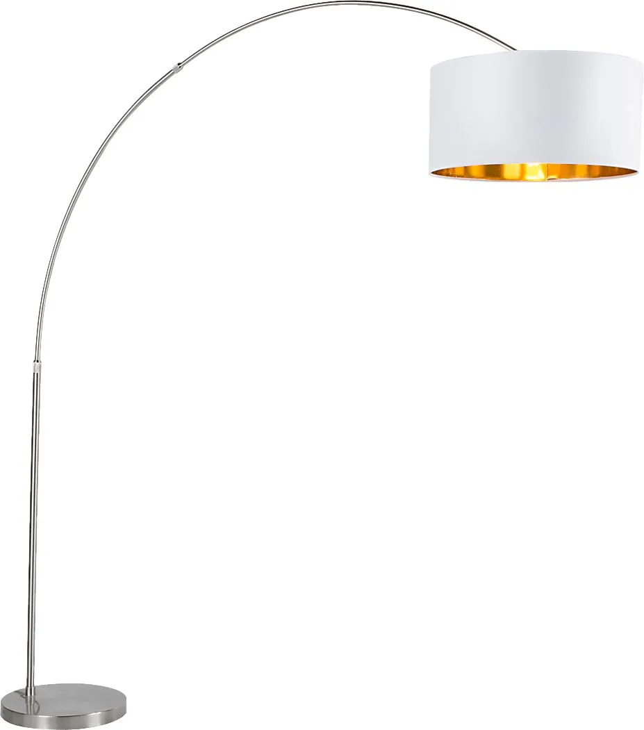 Sanger Court White Floor Lamp