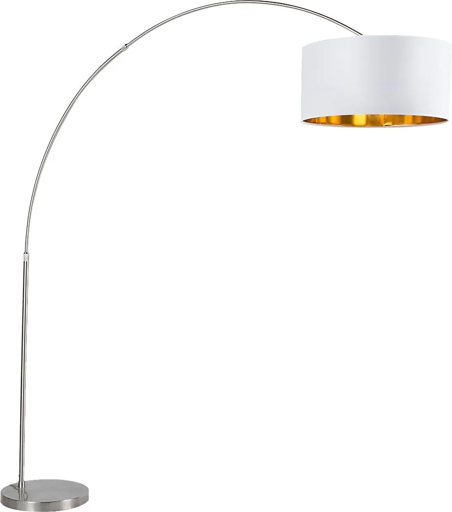 Sanger Court White Floor Lamp