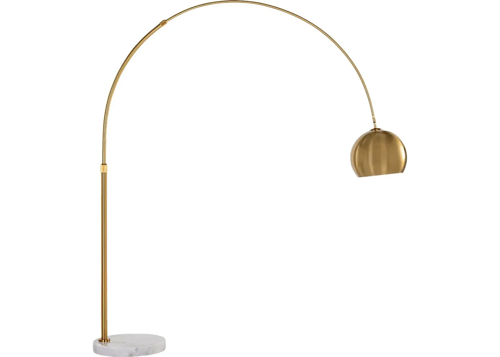 Tulum Bay Brass Floor Lamp