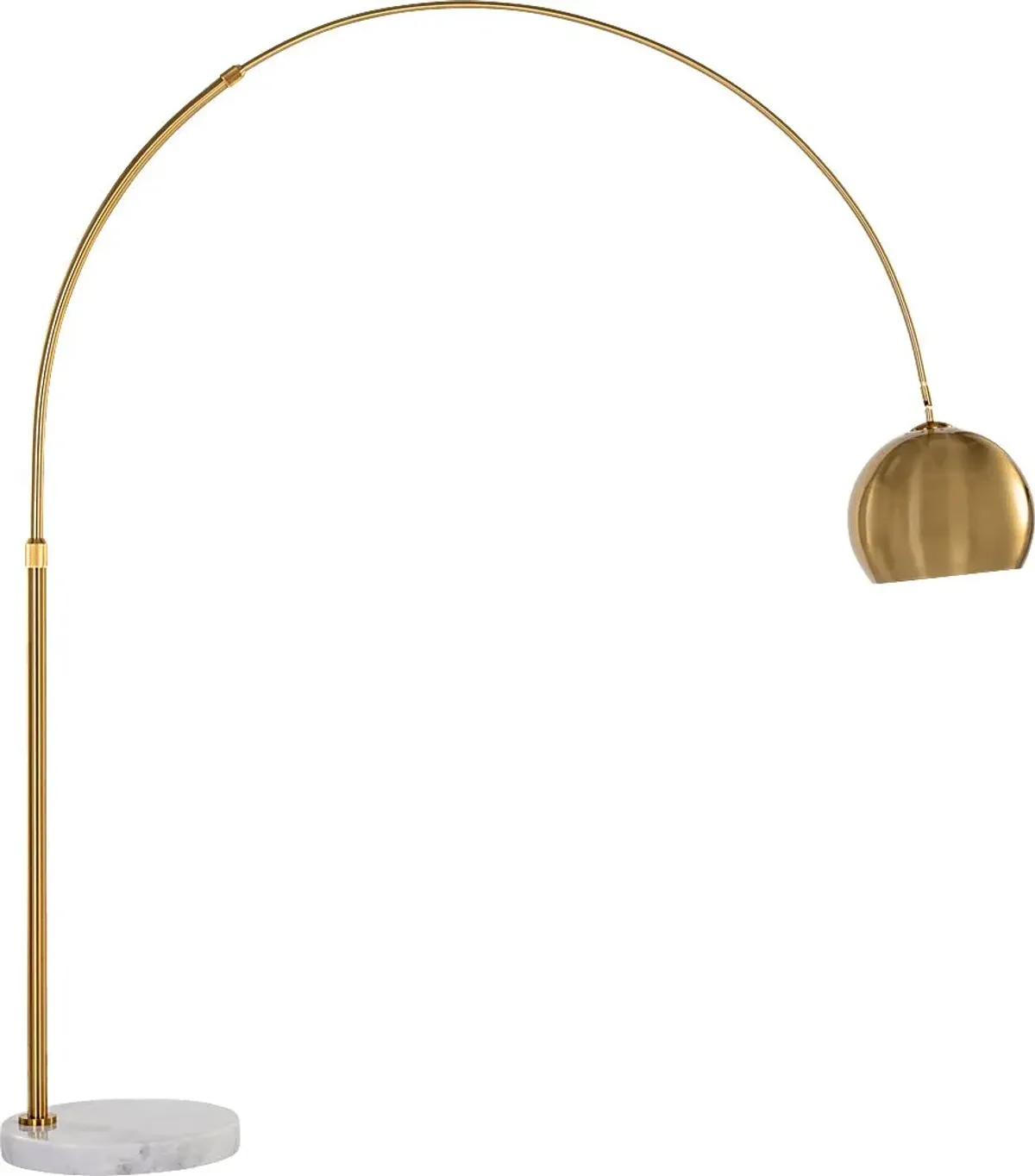 Tulum Bay Brass Floor Lamp