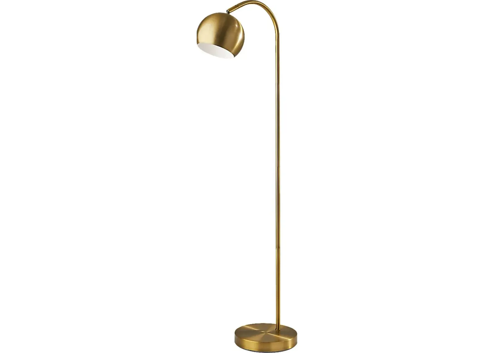 Ithaca Place Brass Floor Lamp