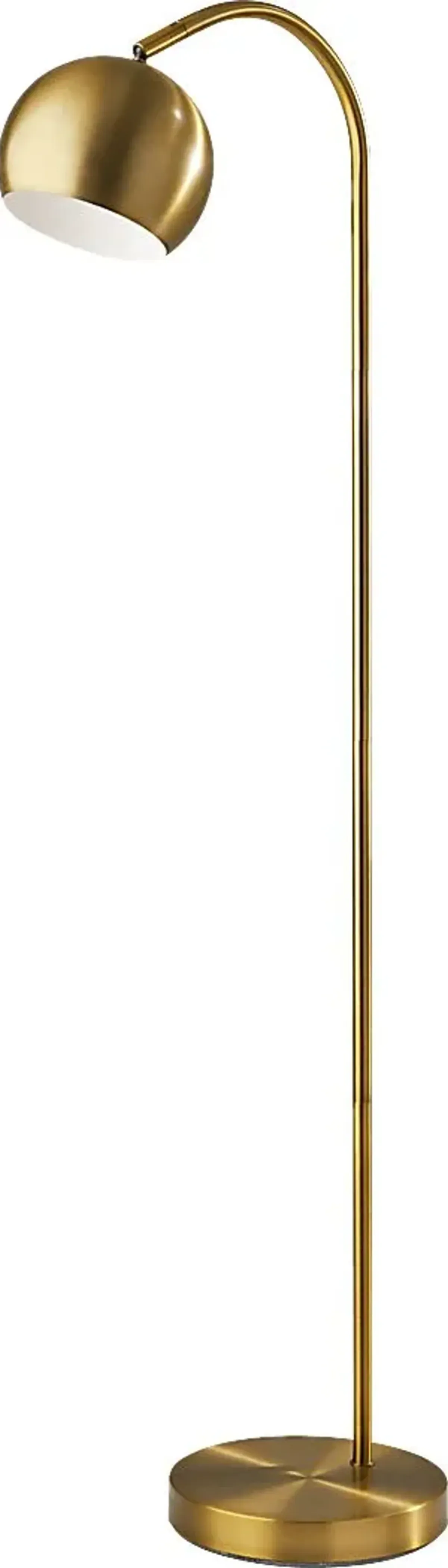 Ithaca Place Brass Floor Lamp