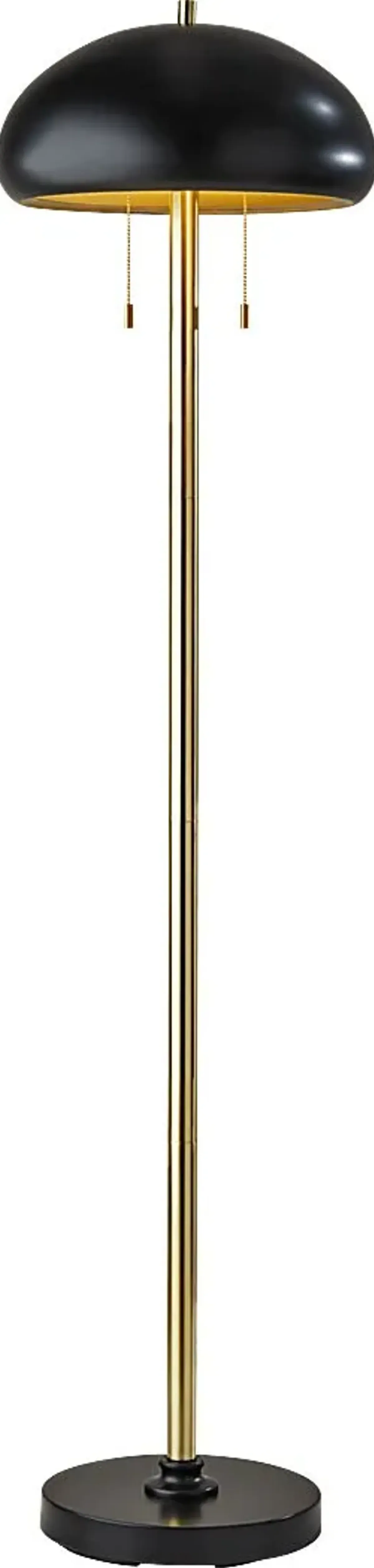 Birch Drive Black Floor Lamp