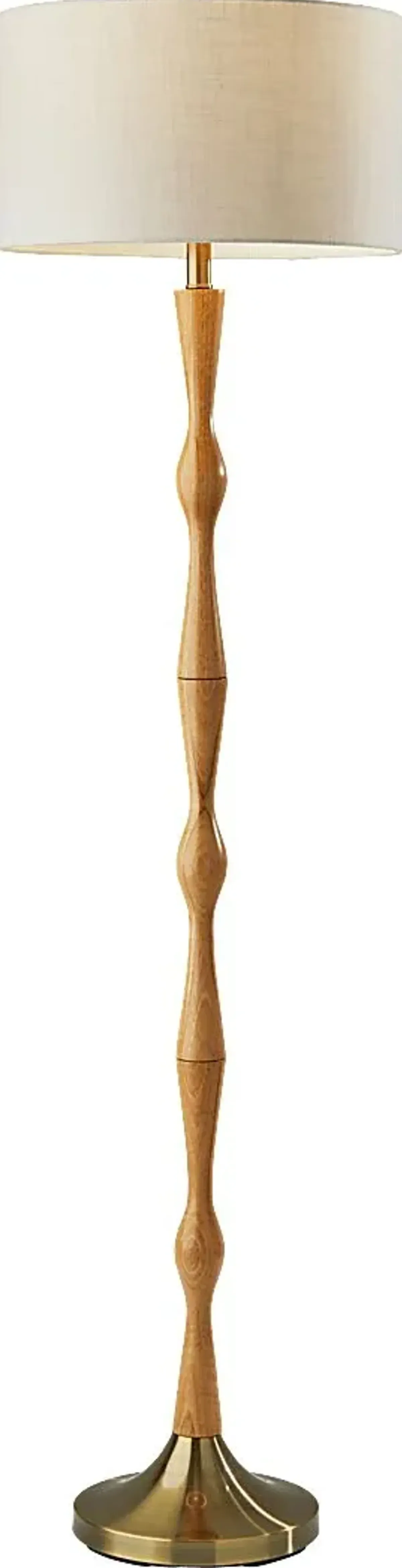 Calawba Way Natural Floor Lamp