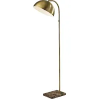 Decatur Road Brass Floor Lamp