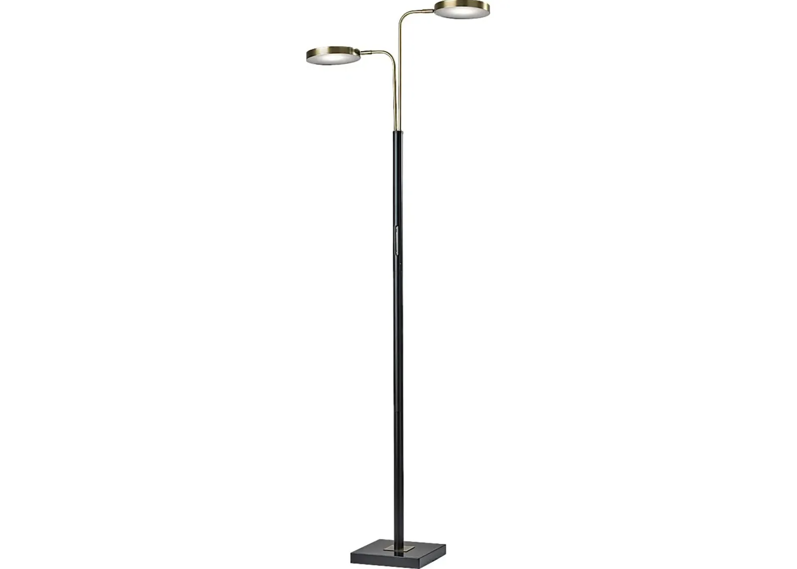 Gill Road Black Floor Lamp