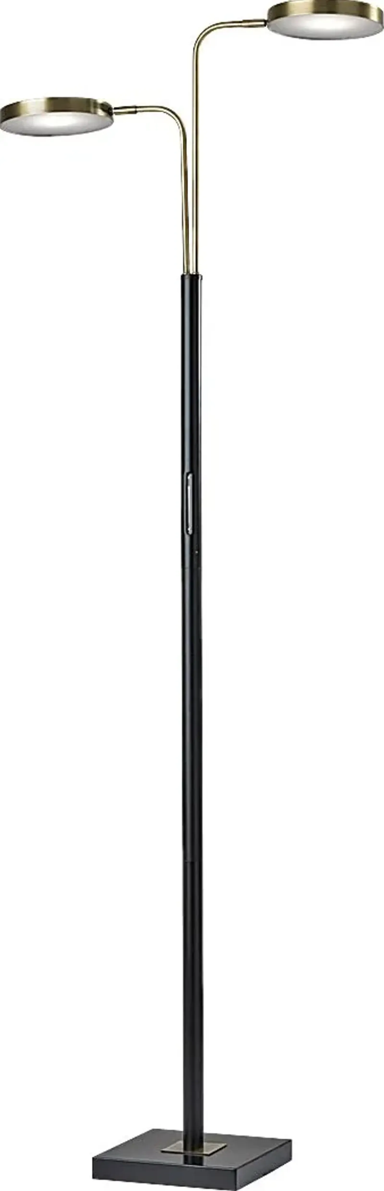 Gill Road Black Floor Lamp