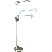 Electra Way Champagne Floor Lamp
