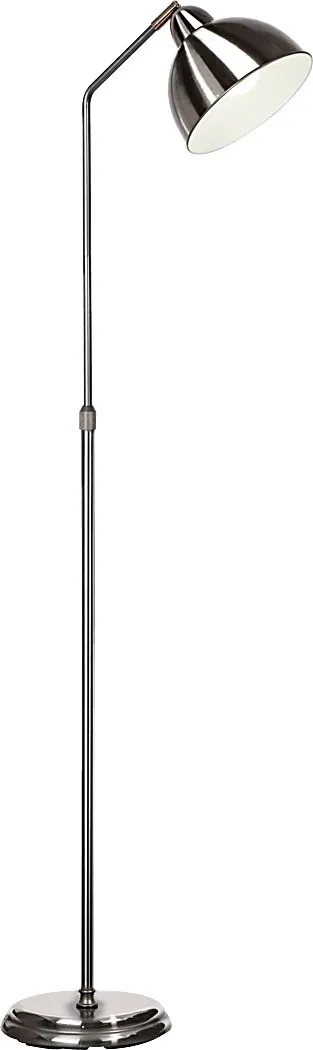 Scott Post Nickel Floor Lamp