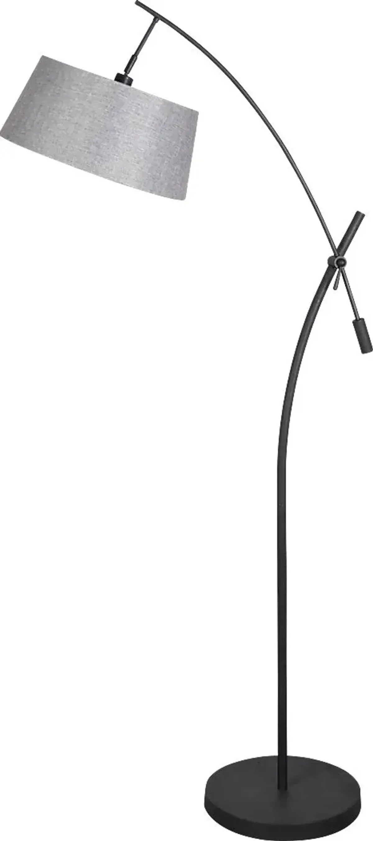 Welch Heights Black Floor Lamp