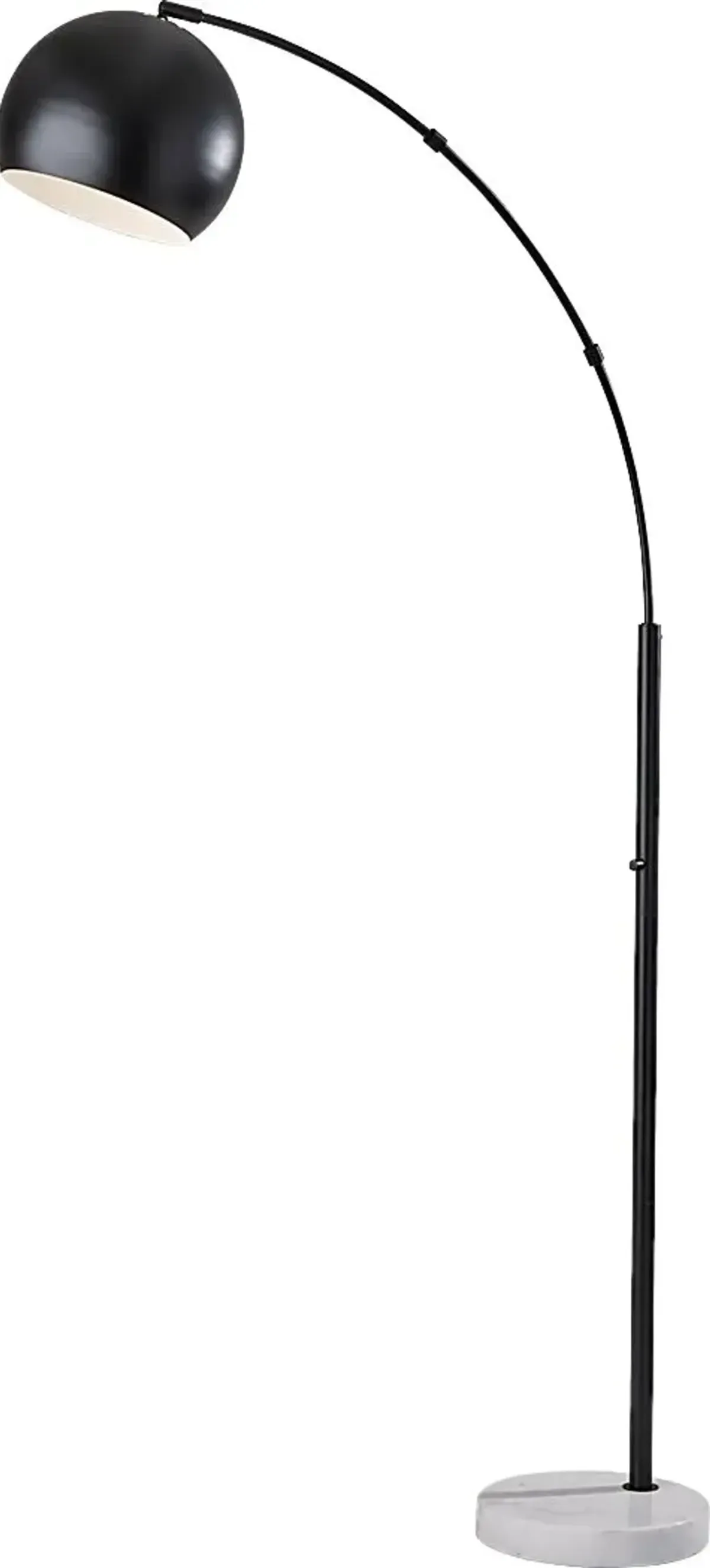 Andes Way Black Floor Lamp