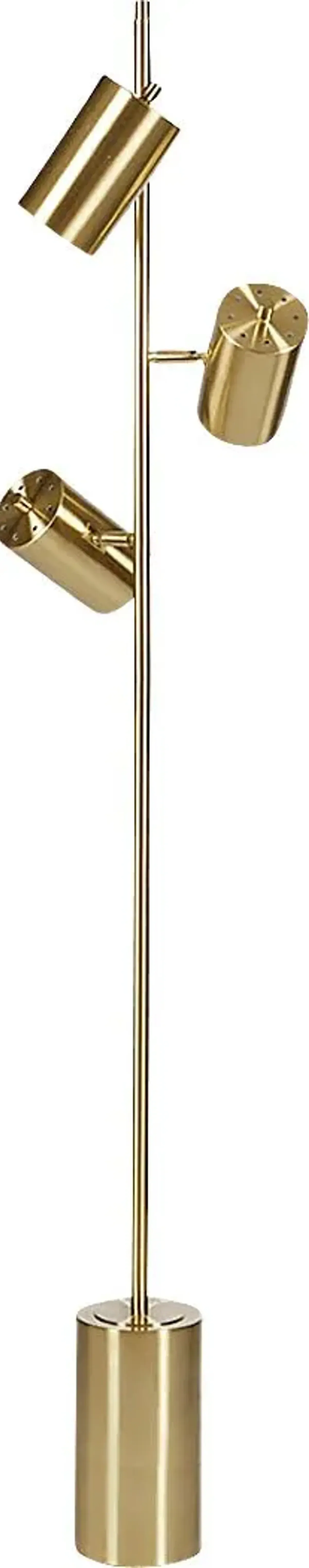 Oriole Road Gold Floor Lamp