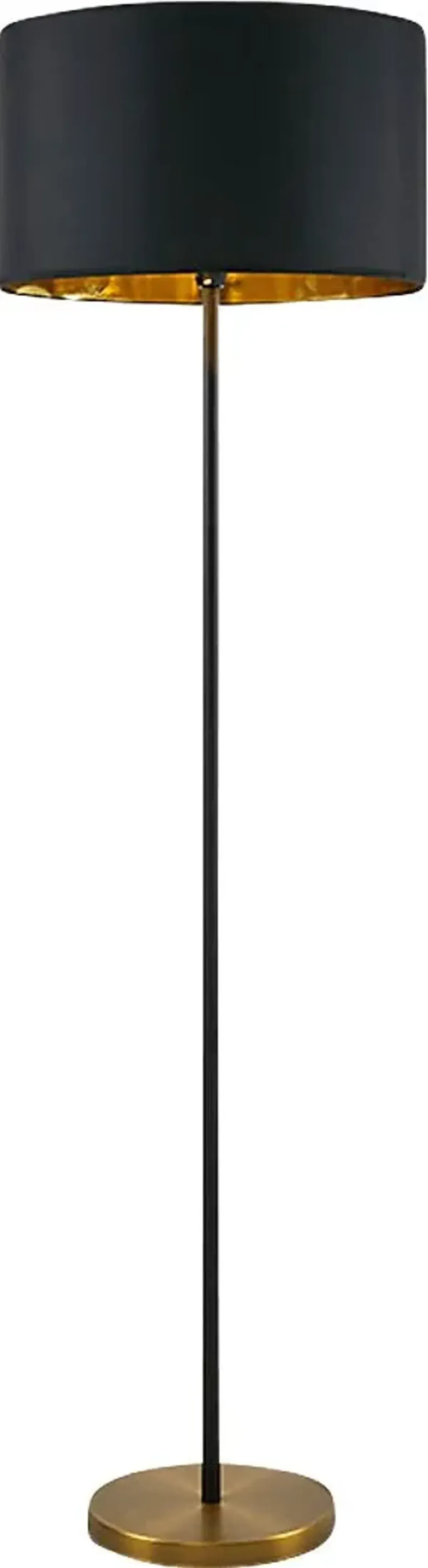 Cooper View Black Floor Lamp