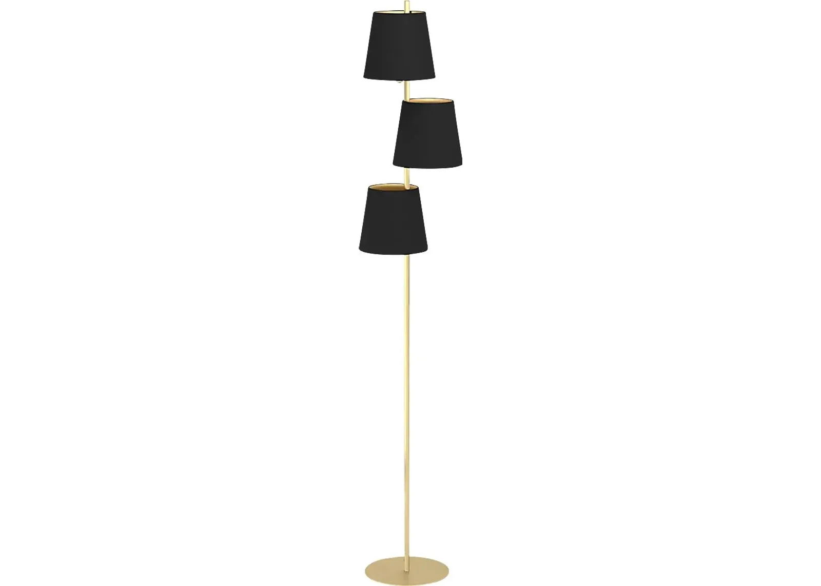 Weber Hollow Brass Floor Lamp