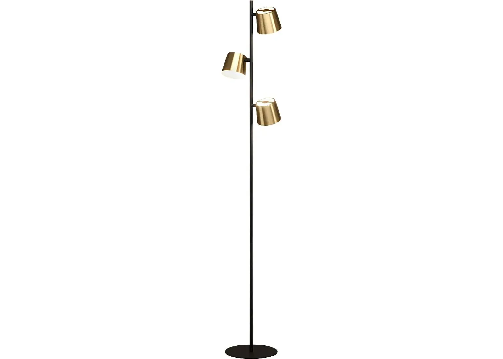 Zeitz Sea Brass Floor Lamp