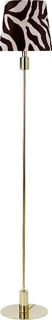 Anglim View Gold Floor Lamp