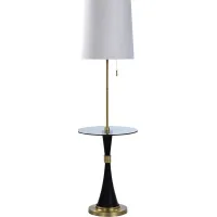 Gopher Club Gold Floor Lamp