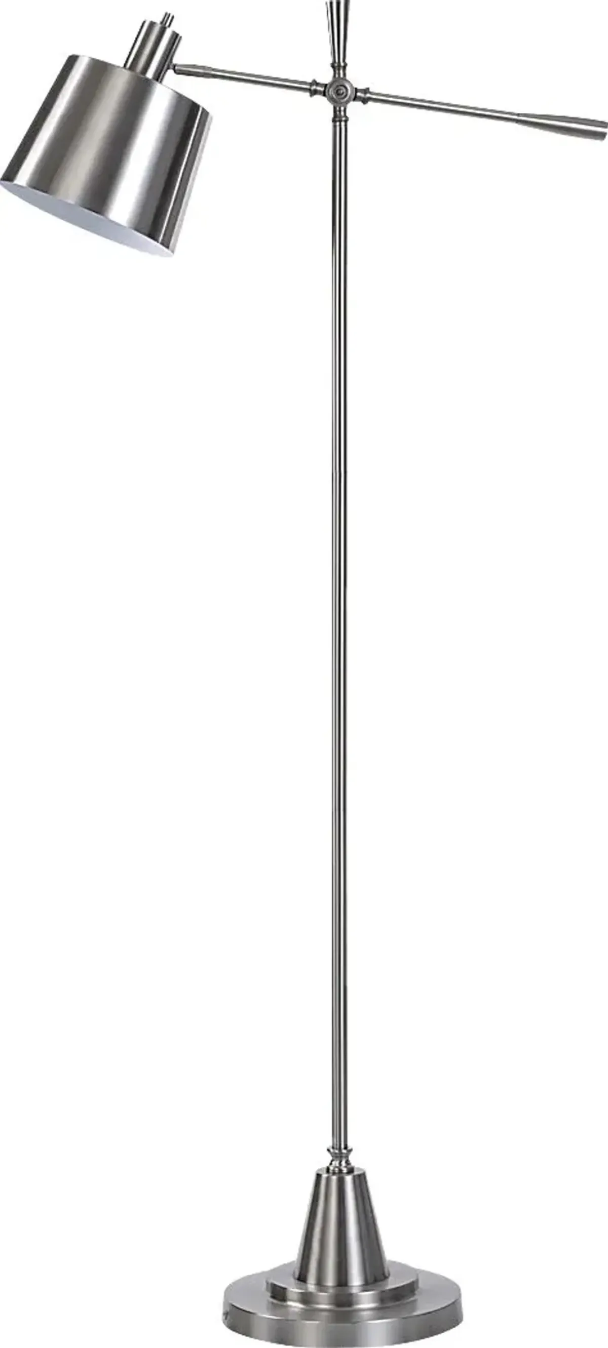 Whipple Cay Silver Floor Lamp