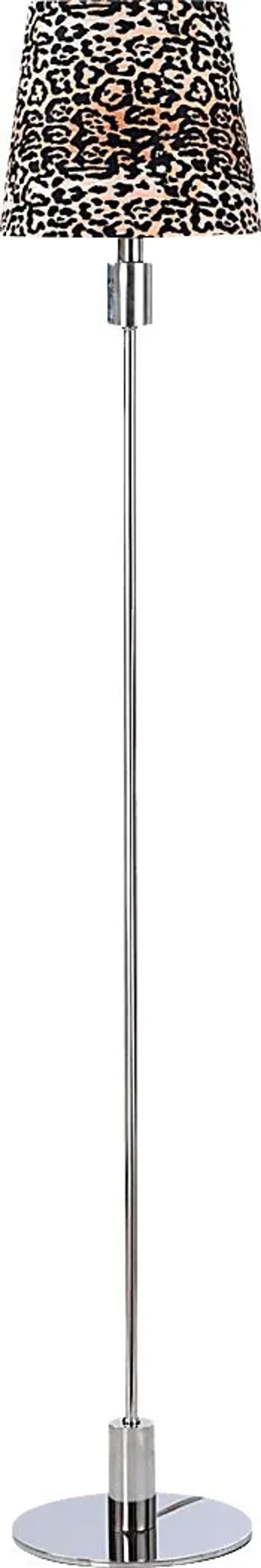 Canbrake Grove Nickel Floor Lamp