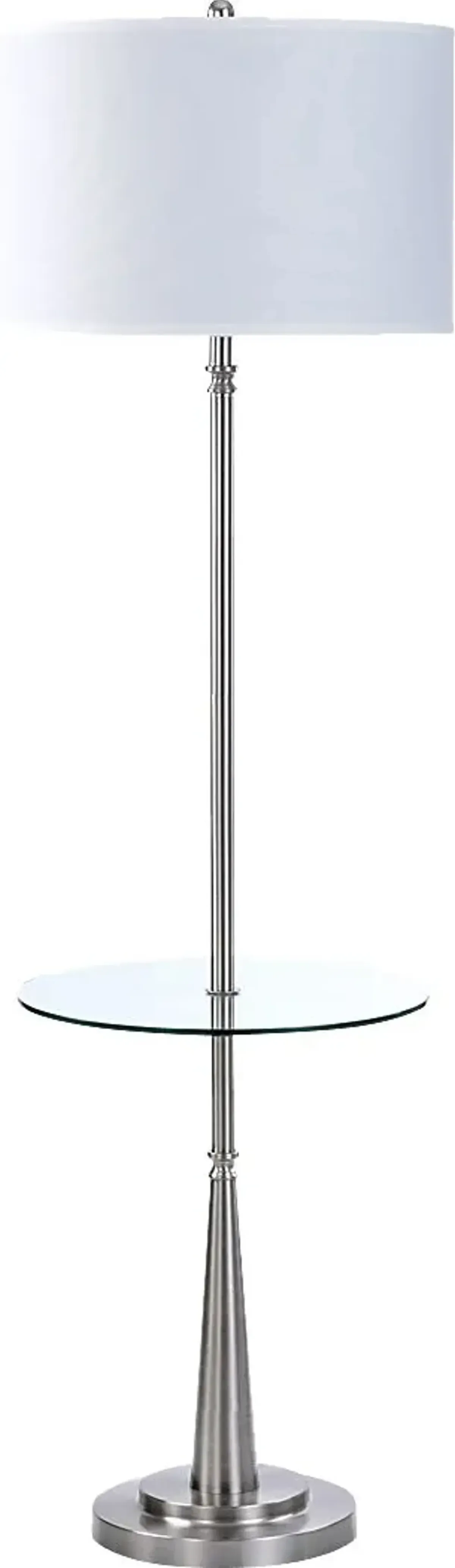 Barbey Avenue Silver Floor Lamp