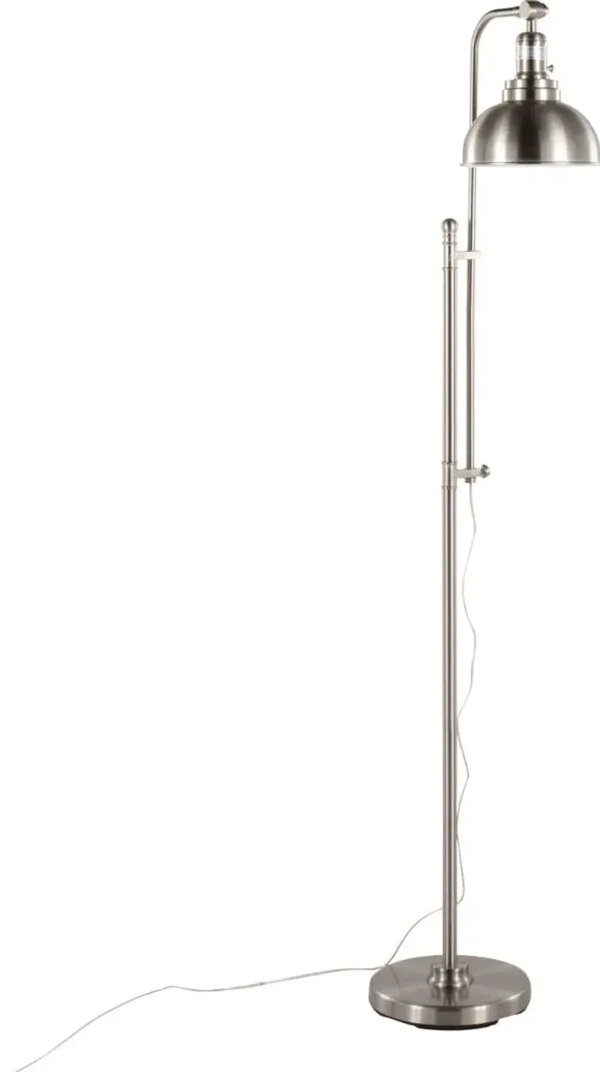 Aldgate Nickel Floor Lamp