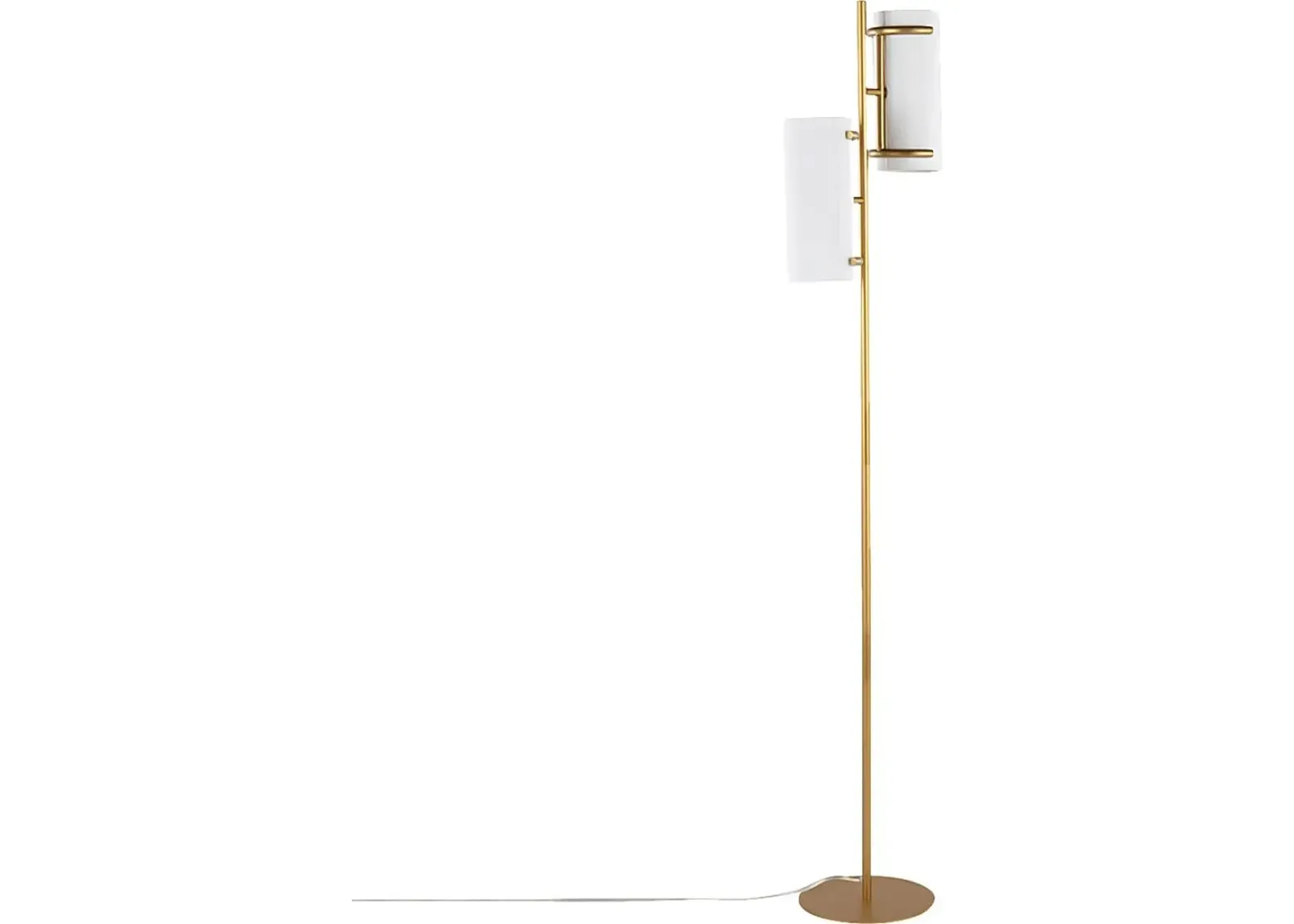 Hoxie Alley Gold Floor Lamp