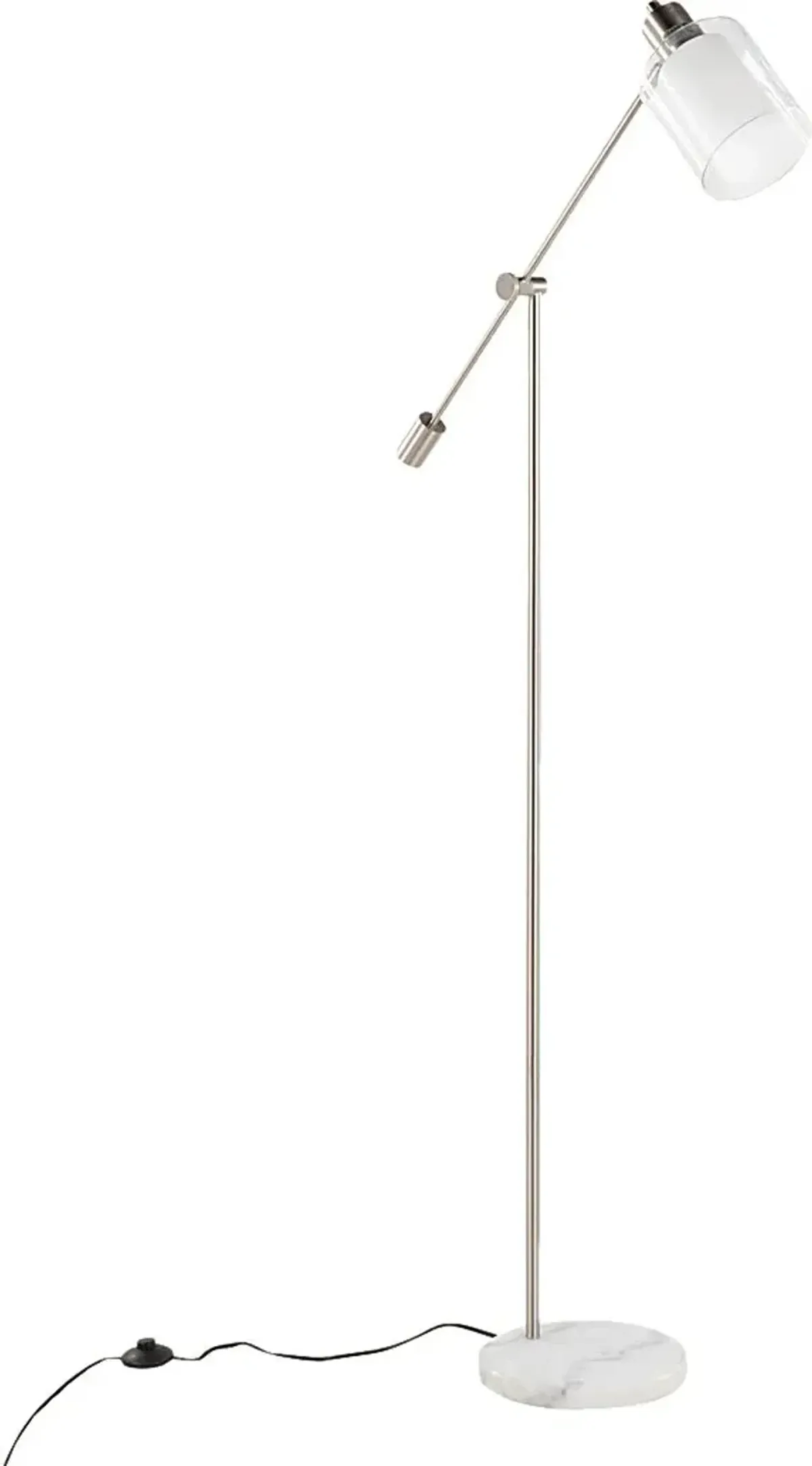 Knowlton Court Silver Floor Lamp